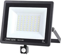 Светодиодный прожектор HOROZ ELECTRIC С ДАТЧИКОМ ASLAN/S-50 068-011-0050 50W Черный 6400K 175-250V HRZ01001162