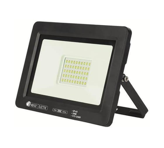 Светодиодный прожектор HOROZ ELECTRIC ASLAN-50 068-010-0050 50W Черный 6400K 175-250V HRZ00002822