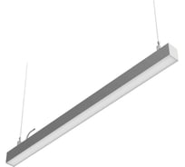 Линейный светодиодный пылевлагозащищенный светильник Инфинит IP65 LED промышленного назначения GT-PromLine-1200-50W-4000K-CRI80-IP65-M-PS