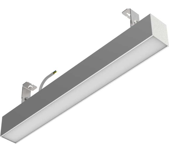 Линейный светодиодный пылевлагозащищенный светильник Инфинит IP65 LED промышленного назначения GT-PromLine-500-20W-4000K-CRI80-IP65-M-PS