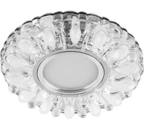 Встраиваемый потолочный светильник FERON со светодиод подсветкой, хром, CD914 29535