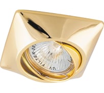 Встраиваемый потолочный светильник FERON MR16 G5.3 золото, поворот, DL6046 28880