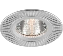 Встраиваемый потолочный светильник FERON MR16 G5.3 серебро, GS-M369 17933