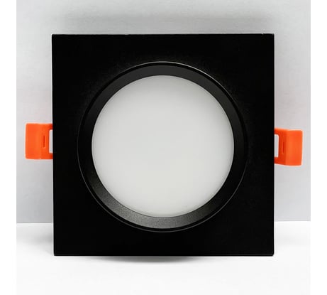 Встраиваемый светильник truEnergy под лампу GX53 IP20 квадрат черный/алюминий 21234