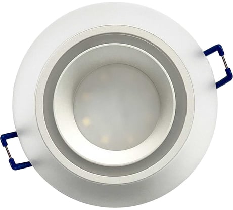 Встраиваемый светильник truEnergy под лампу GU10 IP20 круг белый/матовый акрил 21238