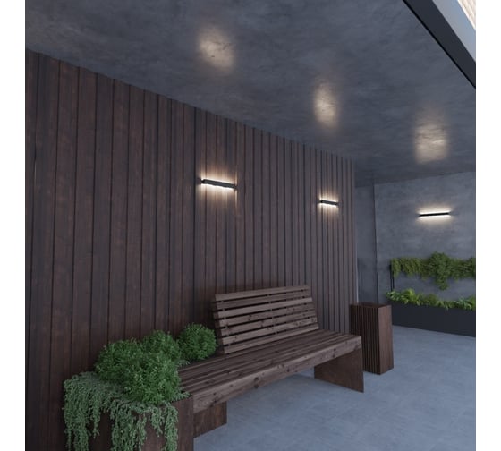 Ландшафтный светодиодный настенный светильник NOVOTECH LED 18W ASA 35 359167