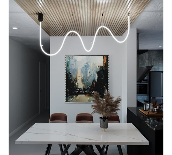 Светодиодный светильник NOVOTECH «ГИБКИЙ НЕОН» LED 25W RAMO 359131