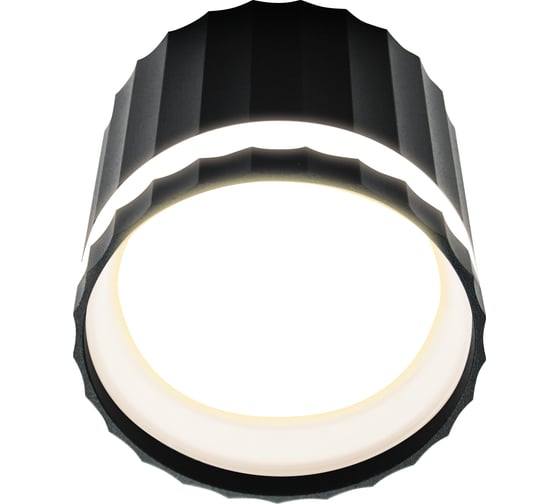 Потолочный светильник FERON hl369 olympus 12w, 230v, gx53, черный, 48678