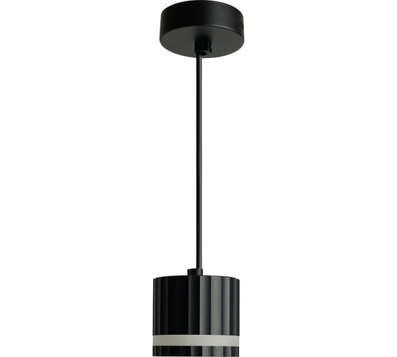 Потолочный светильник FERON barrel hl3698 olympus levitation 12w, 230v, gx53, черный, на подвесе 1,7 м, 48684