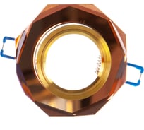 Потолочный светильник FERON MR16 G5.3 коричневый, золото, 8020-2 19707