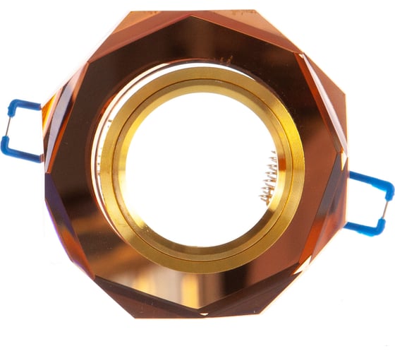 Потолочный светильник FERON MR16 G5.3 коричневый, золото, 8020-2 19707