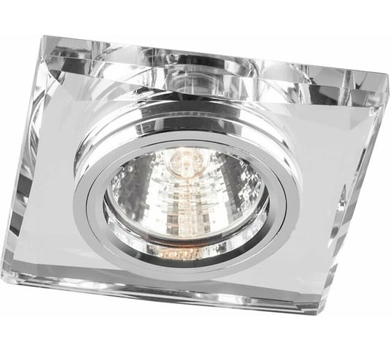 Потолочный светильник FERON MR16 G5.3 серебро + серебро, 8150-2 18637
