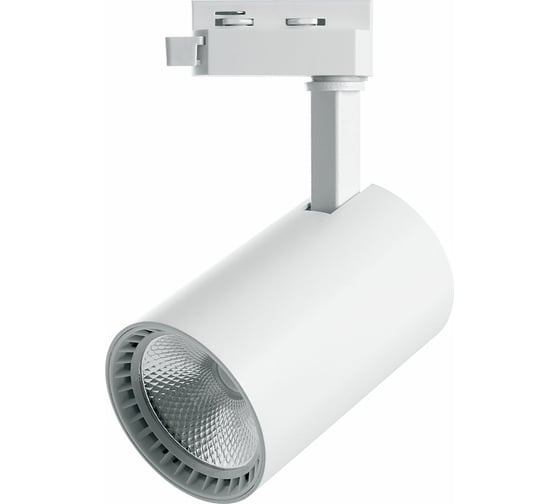 Трековый светодиодный светильник на шинопровод FERON 12W, 4000К, белый, 60 гр, AL102 32515