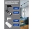 Трековый светодиодный светильник на шинопровод FERON 20W, 1800 Lm, 4000К, черный, 80 гр, AL106 32447 4