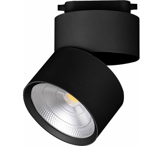 Трековый светодиодный светильник на шинопровод FERON 25W, 2250 Lm, 90 гр, черный, 4000К, AL107 32478