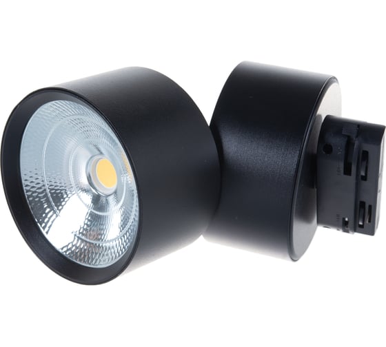 Трековый светодиодный светильник на шинопровод FERON 25W, 2250 Lm, 90 гр, черный, 4000К, AL107 32478
