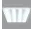 Потолочный встраиваемый светильник Uniel ULP-6060 60W/4000К IP40 GRILYATO WHITE. UL-00004251 2