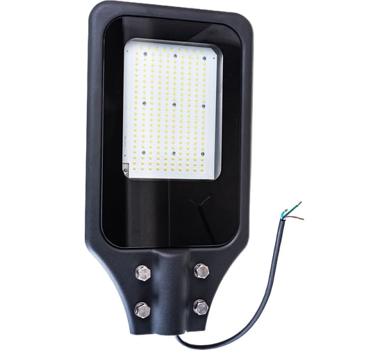 Уличный консольный светодиодный светильник Uniel ULV-R23H-100W/4000К IP65 BLACK. UL-00004145