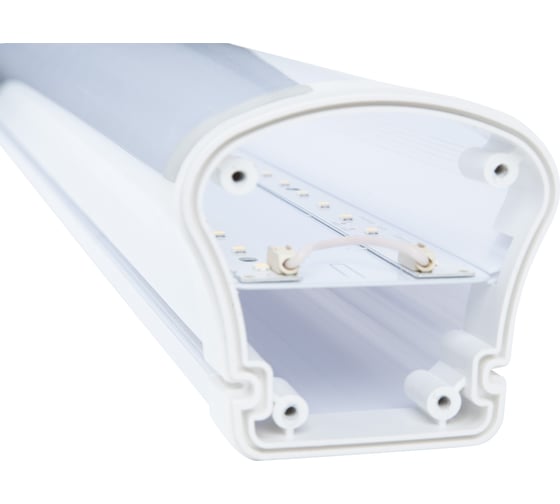 Подвесной линейный светодиодный светильник Uniel ULO-K20A 40W/4000K/L100 IP65 WHITE. UL-00004252