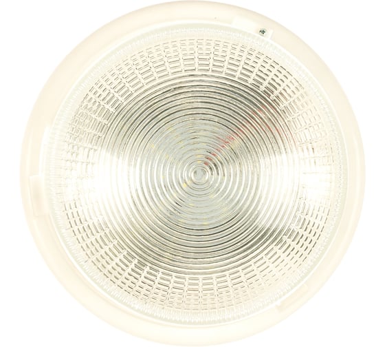 Светодиодный накладной светильник Uniel ULO-K05B 12W/6000K/R24 IP44 WHITE/GLASS. UL-00005243 1