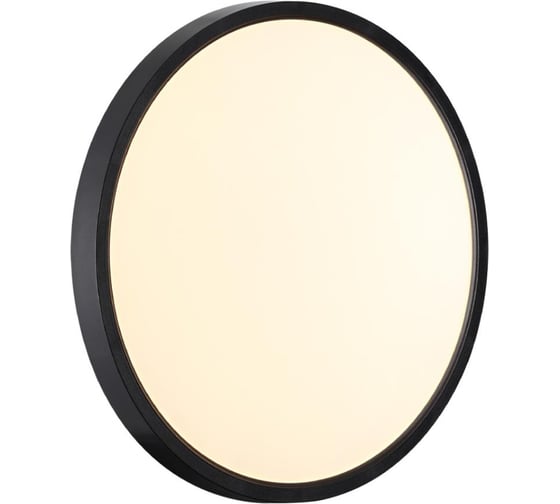 Настенно-потолочный светильник СОНЕКС LED 24W ALFA BLACK 7660/24L