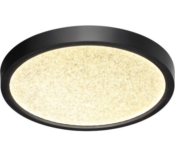 Настенно-потолочный светильник СОНЕКС LED 18W OMEGA BLACK 7662/18L