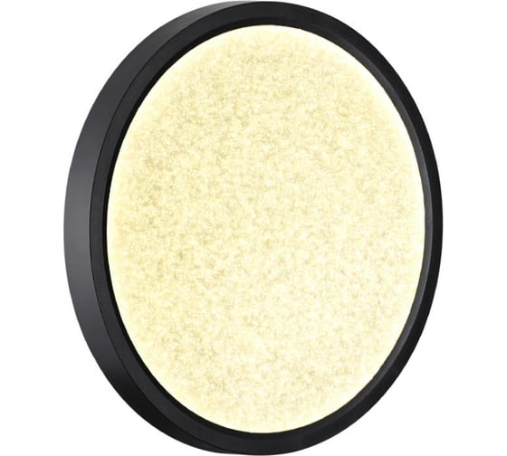 Настенно-потолочный светильник СОНЕКС LED 18W OMEGA BLACK 7662/18L