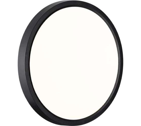 Настенно-потолочный светильник СОНЕКС LED 18W ALFA BLACK 7660/18L