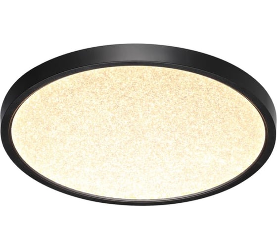 Настенно-потолочный светильник СОНЕКС LED 24W OMEGA BLACK 7662/24L