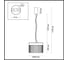 Подвес ODEON LIGHT LED, 24W, PILLARI 5047/24L 5