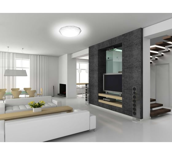 Светодиодный светильник FERON 36LED, 18W, 1260Lum, 4000K, звездное небо, IP20, AL589 28785