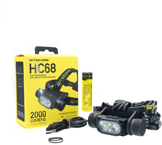 Налобный фонарь Nitecore HC68 21771