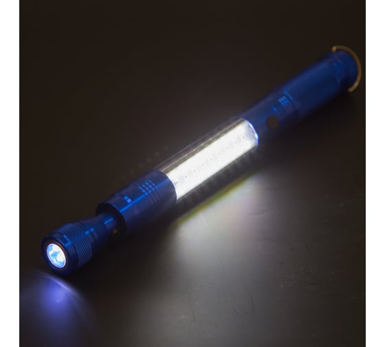 Телескопический фонарь с магнитом REXANT 75-0161