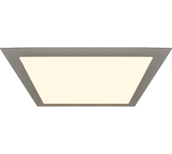 Ультратонкий встраиваемый led светильник SWG квадратный, 24 Вт, белый, 2700k PL-S300-24-WW