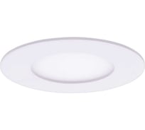 Ультратонкий встраиваемый led светильник SWG круглый, 3 Вт, белый, 2700k PL-R85-3-WW
