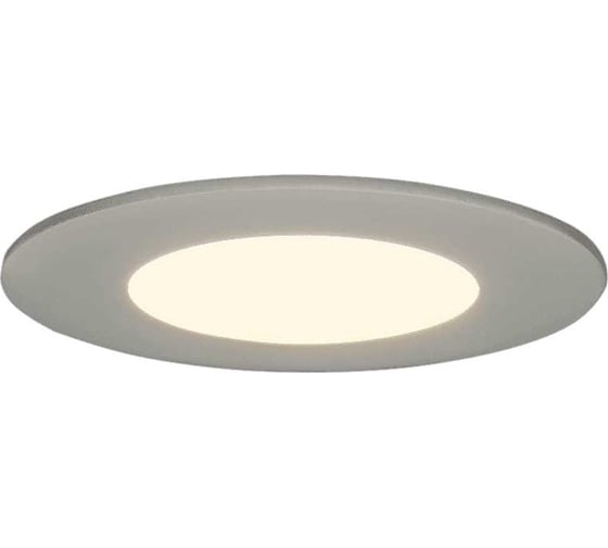 Ультратонкий встраиваемый led светильник SWG круглый, 3 Вт, белый, 2700k PL-R85-3-WW