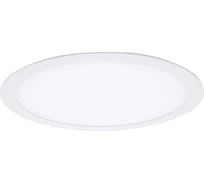 Ультратонкий встраиваемый led светильник SWG круглый, 24 Вт, белый, 4200 k PL-R300-24-NW