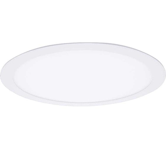 Ультратонкий встраиваемый led светильник SWG круглый, 24 Вт, белый, 4200 k PL-R300-24-NW 1