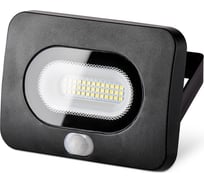 Светодиодный прожектор с датчиком движения WOLTA 20Вт, 1600 Лм, IP65, 5700K WFL-20W/05s