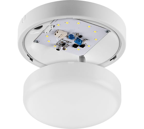 Светодиодный светильник Wolta ЖКХ LED 7Вт, 4000K дневной свет, IP65, круг ДПП01-7-001-4К