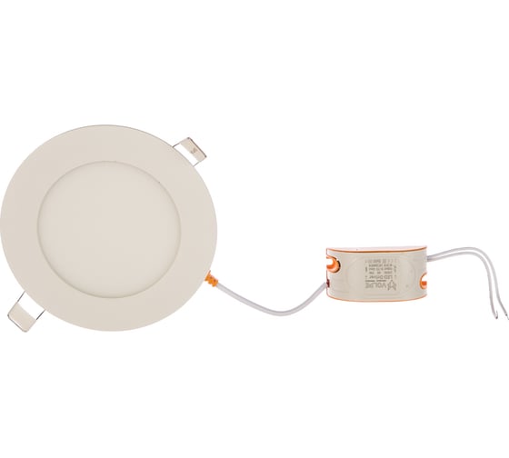 Светодиодный встраиваемый светильник Volpe ULP-Q203 R120-6W/NW WHITE. UL-00003377 1