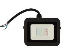 Светодиодный прожектор Volpe ULF-Q511 10W/RGB IP65 220-240В BLACK. UL-00002561