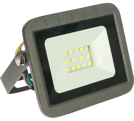 Светодиодный прожектор Volpe ULF-Q511 10W/GREEN IP65 220-240В BLACK. UL-00002554