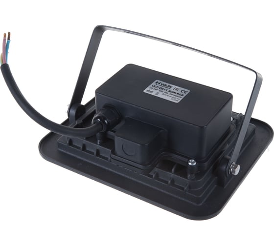 Светодиодный прожектор Volpe ULF-Q511 30W/RGB IP65 220-240В BLACK. UL-00002562