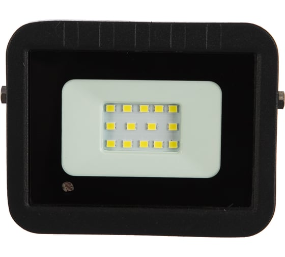 Светодиодный прожектор с датчиком движения Volpe ULF-Q512 10W/DW SENSOR IP65 BLACK UL-00003168