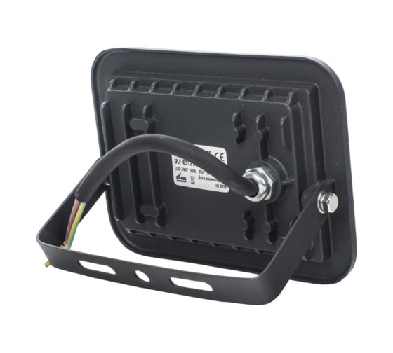 Светодиодный прожектор с датчиком движения Volpe ULF-Q512 30W/DW SENSOR IP65 BLACK UL-00003170