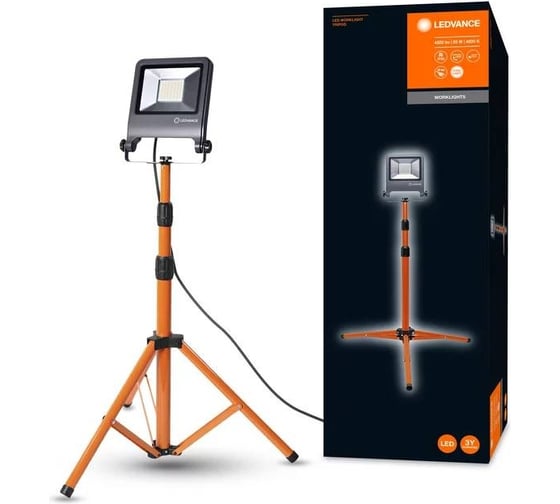 Светодиодный прожектор LEDVANCE WORKLIGHT 50Вт 4500 Лм, 4000 К Нейтральный белый свет 4058075213975