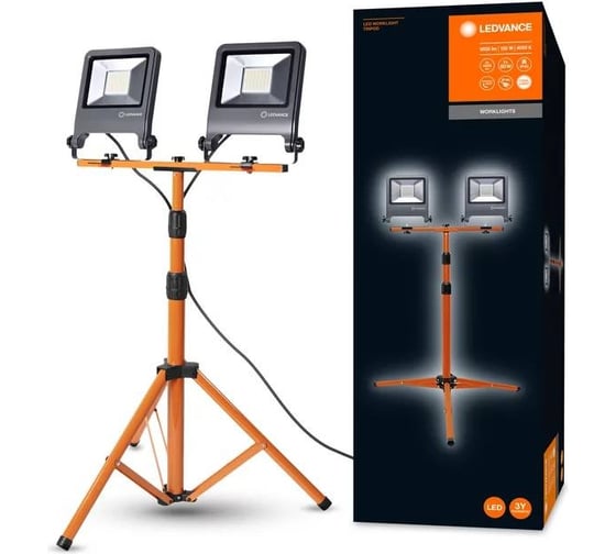Светодиодный прожектор LEDVANCE WORKLIGHT 2x50Вт 2x4500Лм 4000К Нейтральный белый 4058075213999