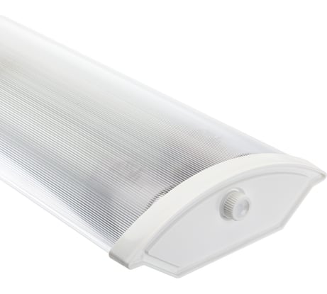 Светодиодный светильник REV с лампами СПО1200 2хT8 36W 6500К 125х11х7 см 28989 0