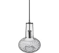 Потолочный светильник LEDVANCE 1906 CARVED PENDANT PEAR G SM дымчато-серый, без лампы 4058075217201